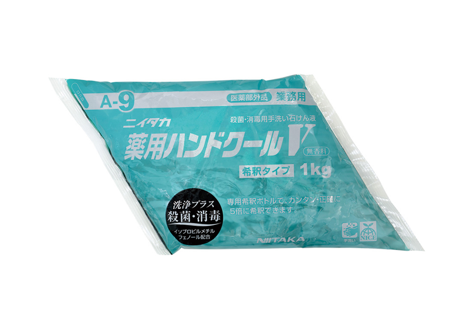 ニイタカ薬用ハンドクールV(1kg×4袋)